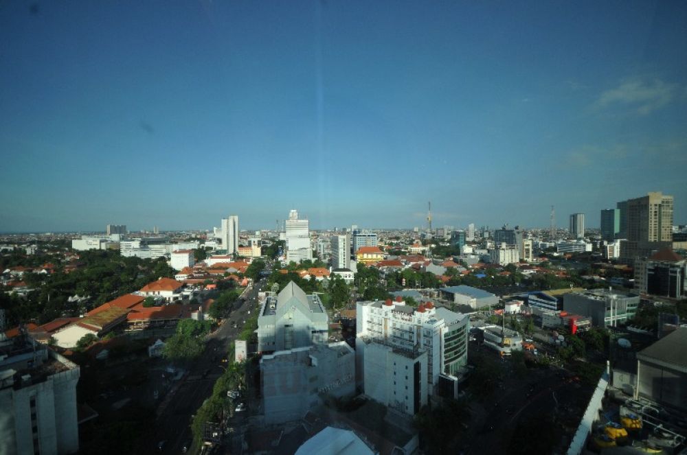 FOTO: Pandemi Covid-19 Kualitas Udara di Kota Surabaya Semakin Membaik 