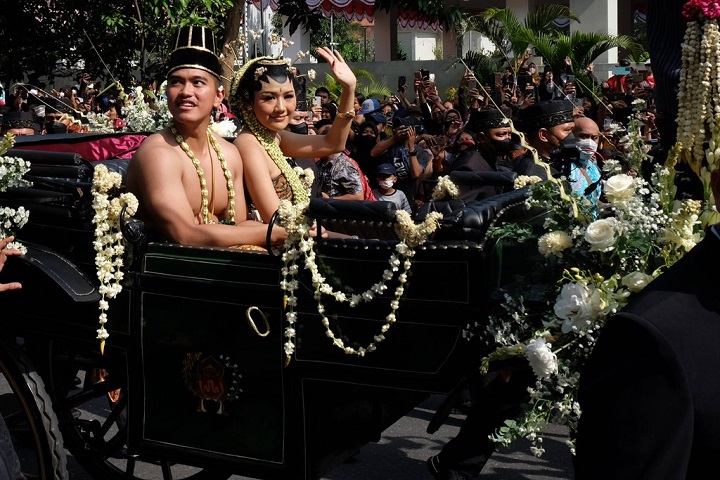 Pesta Pernikahan Kaesang, Bak Karnaval Keraton Jawa