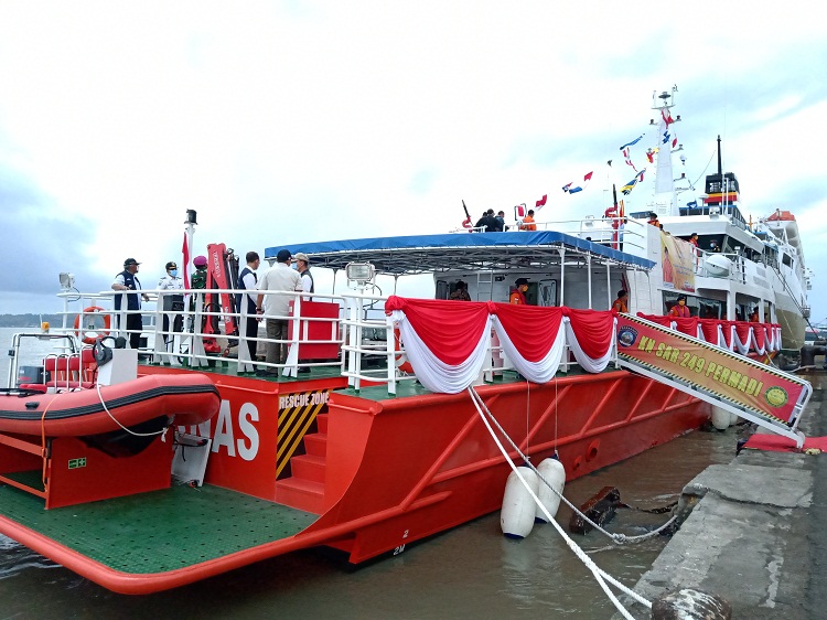 KN SAR 249 Permadi Siap Jalankan Misi SAR di Perairan Surabaya