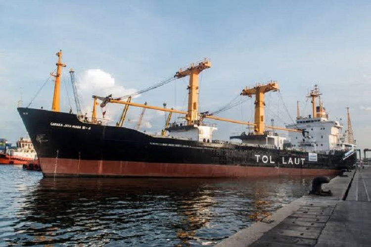 Triwulan I 2021, Pelabuhan Tanjung Perak di Lewati 15 Trayek Tol Laut