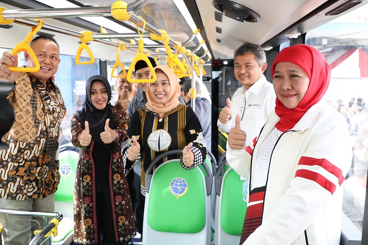 Masyarakat Diminta Gunakan Bus Trans Jatim Rute Mojokerto-Surabaya