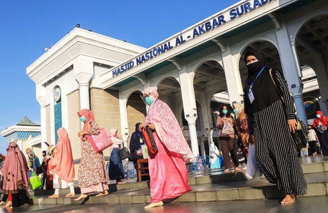 Masjid Al Akbar Siap Tampung 5 Ribu Jamaah untuk Salat Tarawih