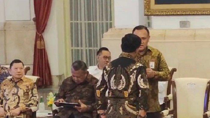 Tingkah Mentan Syahrul, Salami Ketua KPK dan Jaksa Agung
