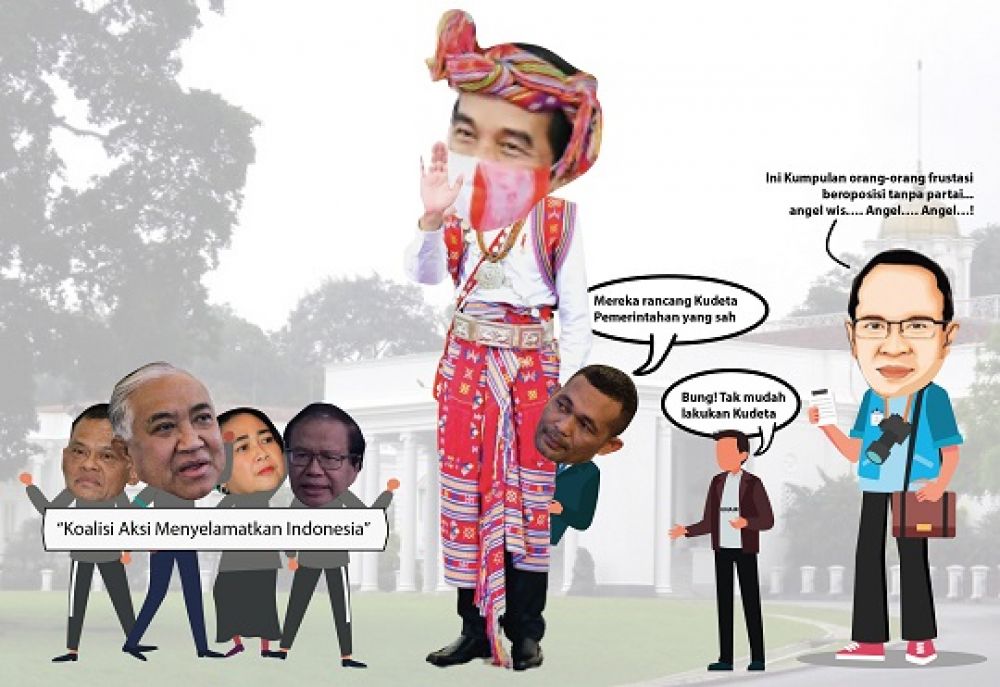 Jokowi Sulit Dikudeta KAMI