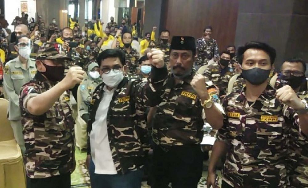 Machfud Arifin, Dikawal Putra-Putri Pensiunan TNI-Polri