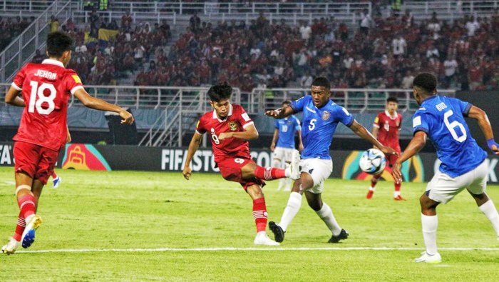 Sempat Unggul, Timnas Indonesia Ditahan Imbang Ekuador 1-1