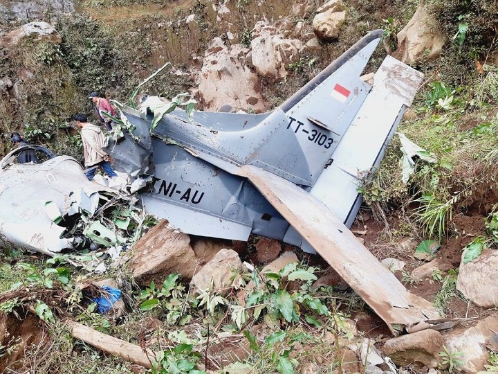 Cuaca Buruk, Penyebab Pesawat Tempur TNI, Jatuh di Lereng Gunung Bromo