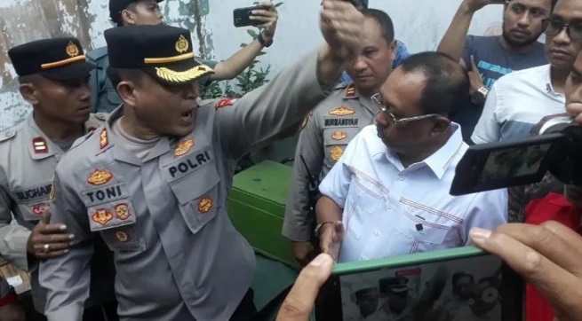 Kapolrestabes Ajak Kabag Ops Minta Maaf ke Wawali Armuji