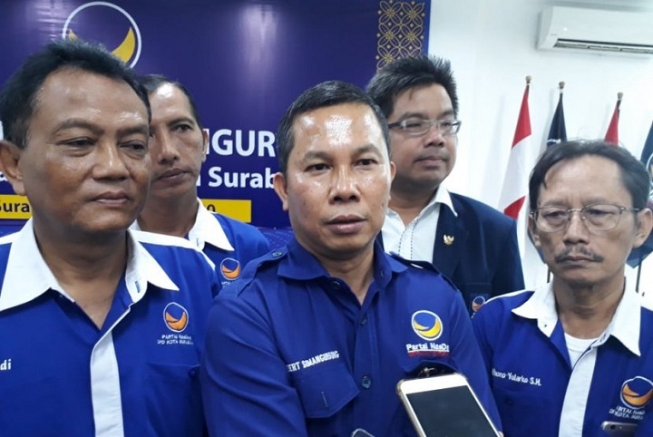 Ketua NasDem Surabaya Mundur Pasca Dua Goyangan