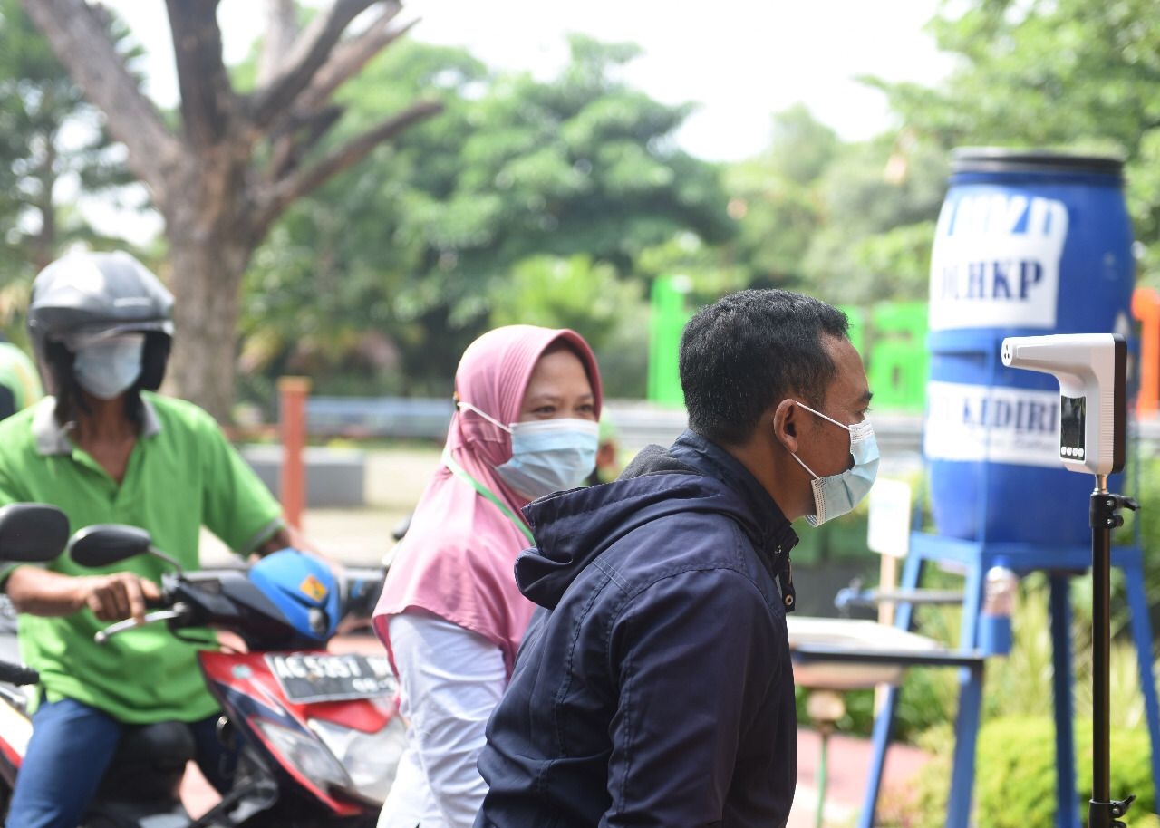Uji Coba Pembukaan Taman, Wali Kota Kediri Imbau Penerapan Protokol Kesehatan Ketat