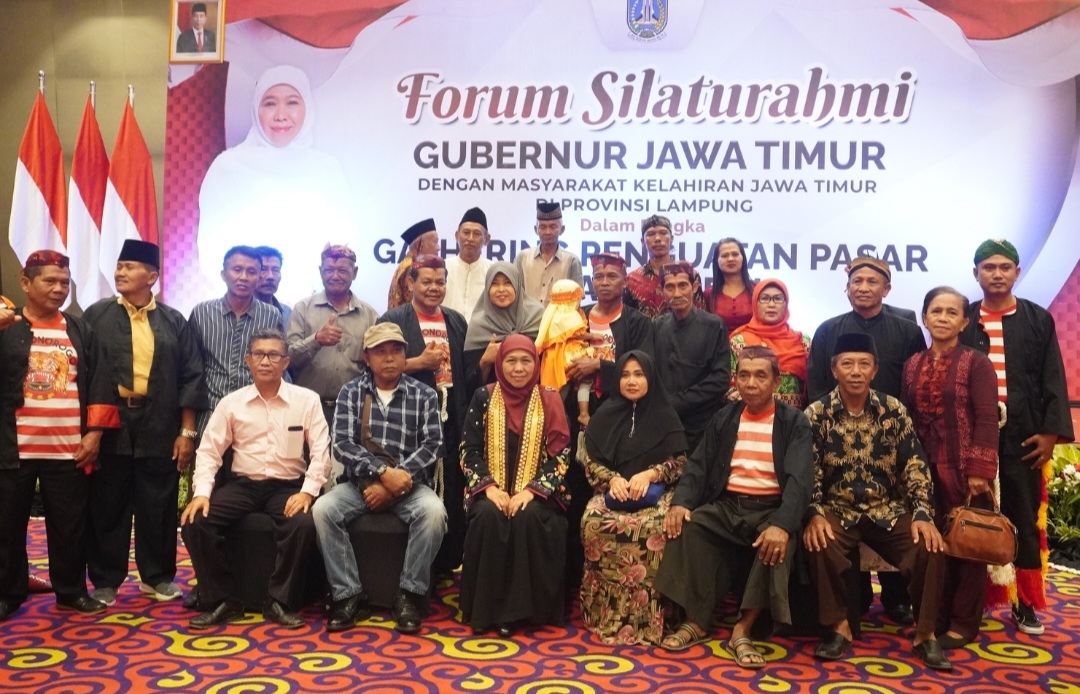 Silaturahmi Warga Jatim di Lampung Diharapkan Jadi Penguatan Pasar Antar Daerah