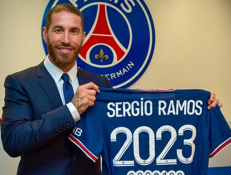 Resmi Gabung PSG, Sergio Ramos Teken Kontrak 2 Tahun