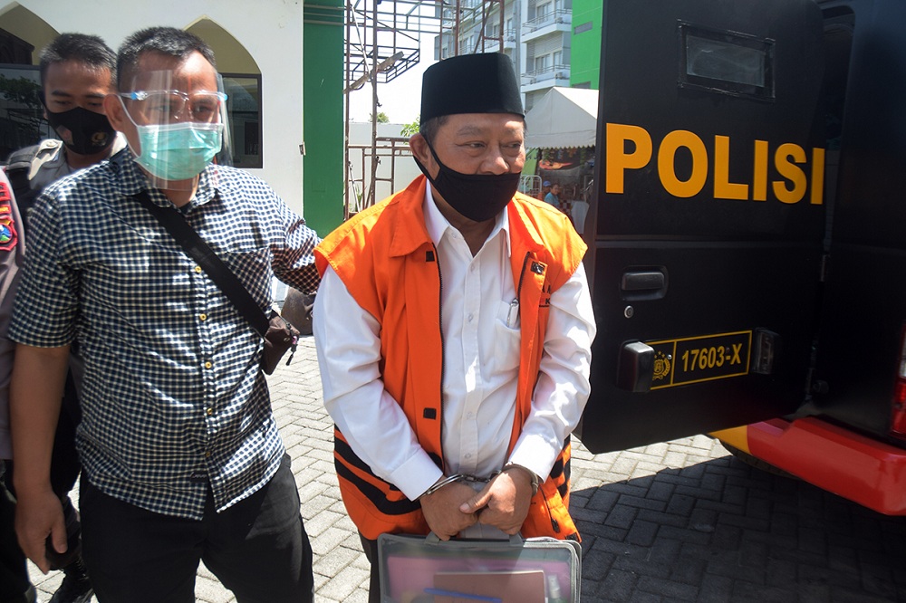 Bupati nonaktif Sidoarjo Saiful Ilah Divonis 3 Tahun Pidana Penjara