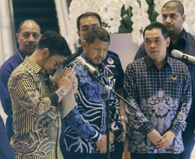 SYL, Minta Maaf ke Presiden Jokowi