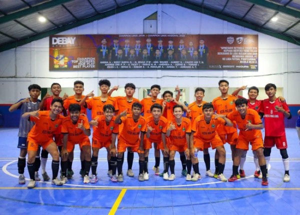 Tim Futsal Kota Malang Optimistis Lolos Porprov VIII Jatim