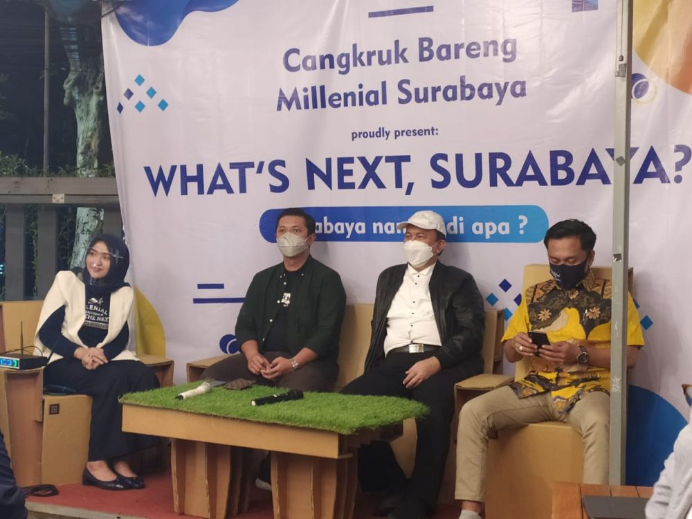 MCM Ajak Cangkruk Bareng Milenial Surabaya 