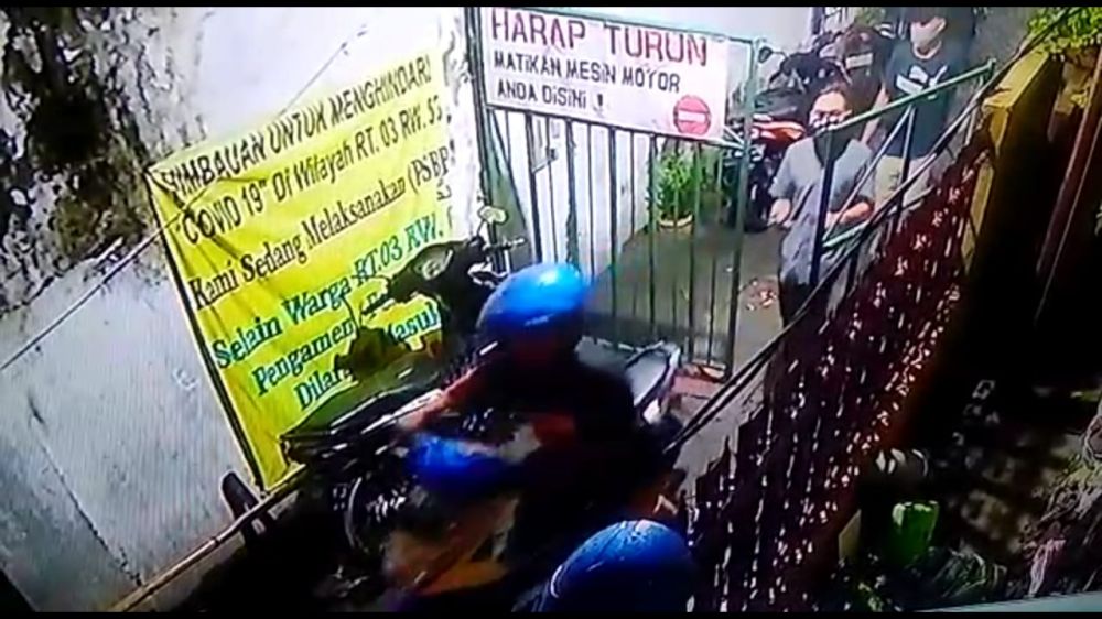 Bandit Banyu Urip Terekam CCTV