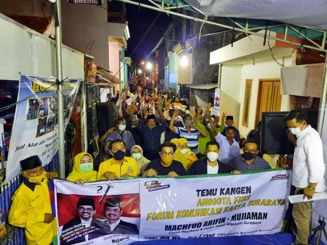 Adies Kadir:Warga Surabaya Jangan Salah Pilih 'Pilih Nomor 2 MAJU'