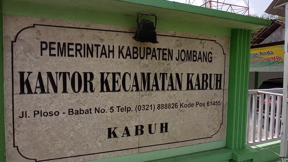 Camat Terpapar Covid-19, Kantor Kecamatan di Jombang Lockdown