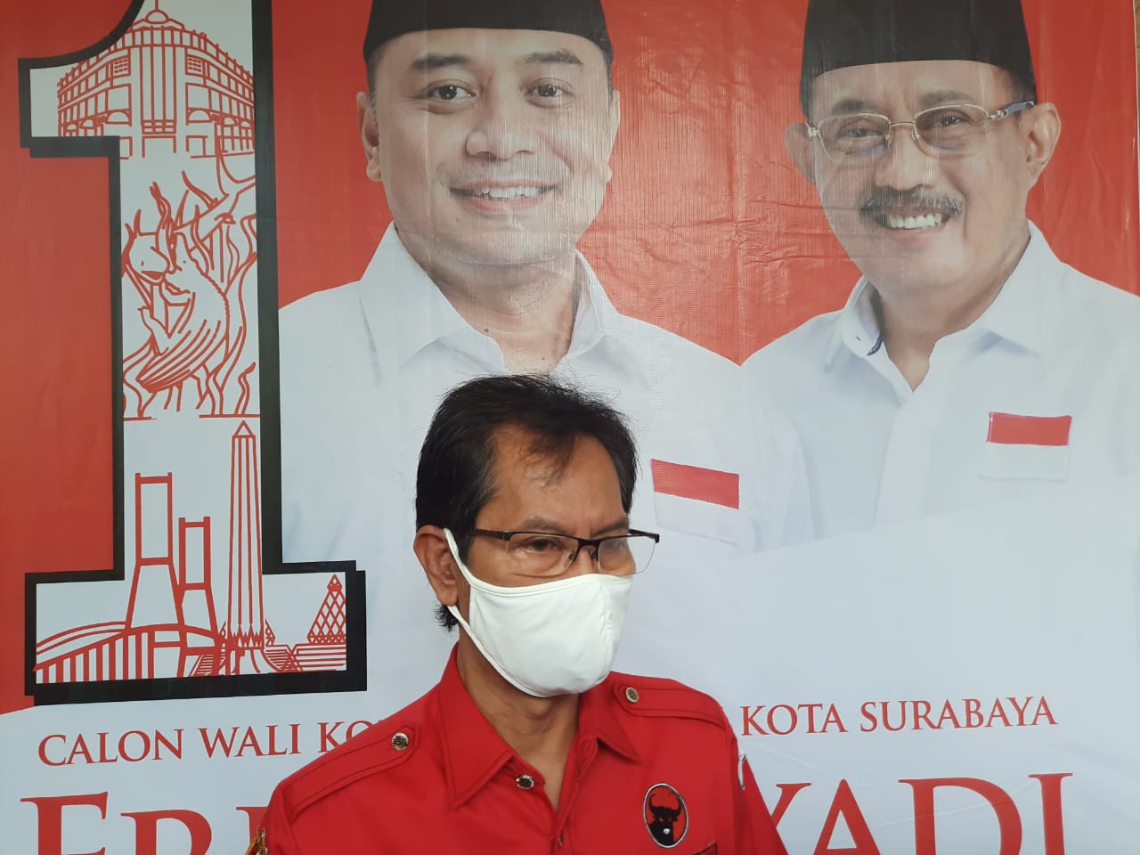 Tolak Politik Uang, Tim Pemenangan ERJI Ajak Jaga Kampung Surabaya