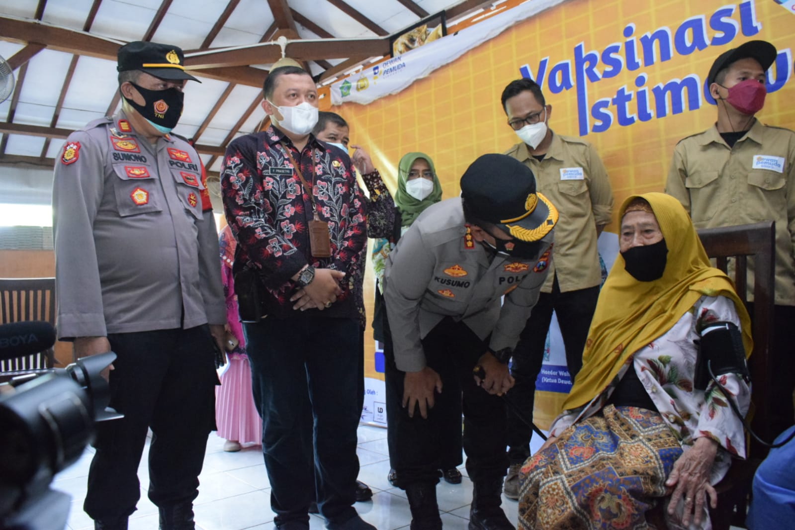 Kejar Target 60 Persen Vaksinasi Lansia di Sidoarjo dalam Seminggu