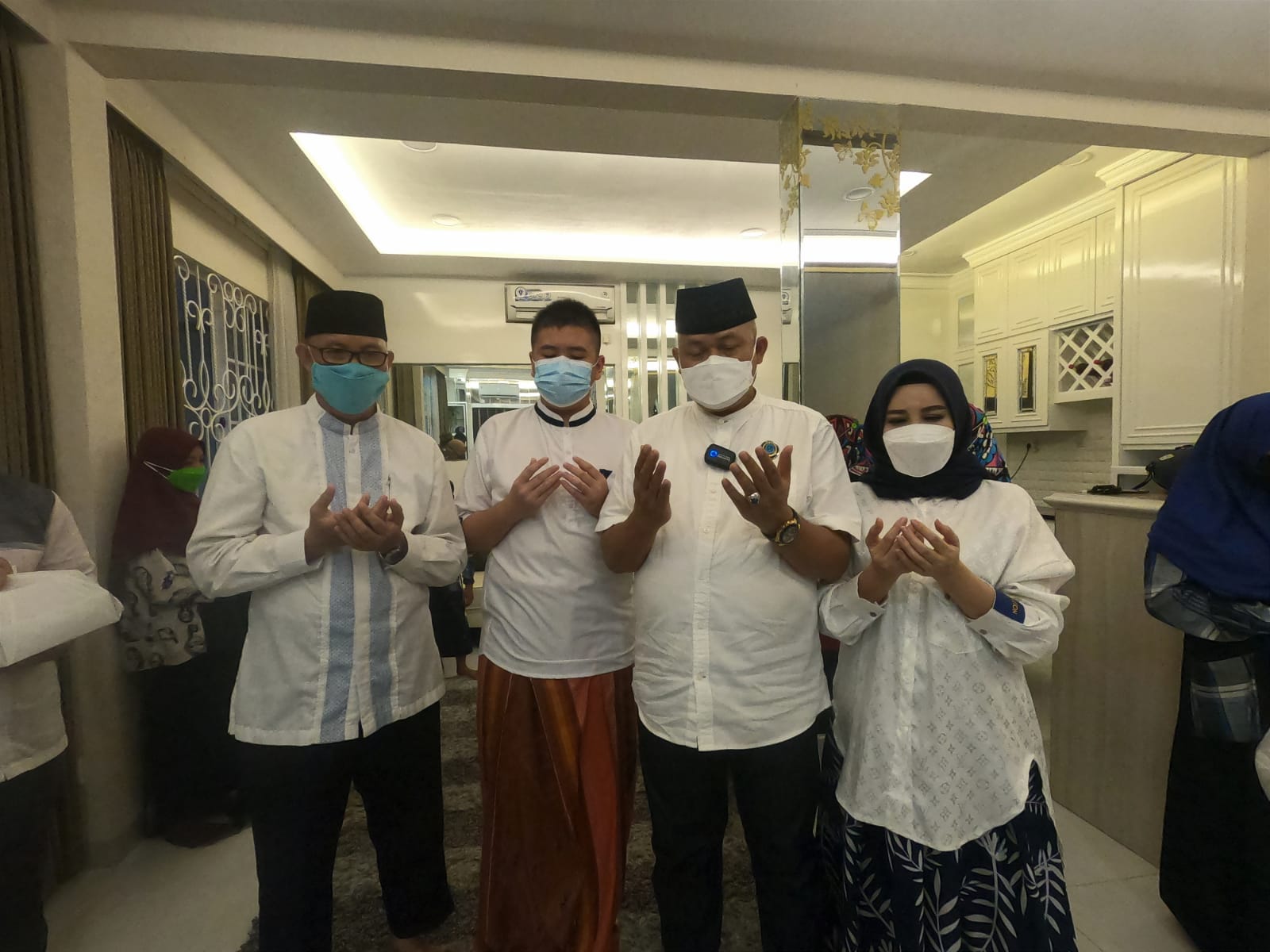 Politisi Demokrat Agung Mulyono Doakan Kesehatan SBY bareng Yatim Piatu