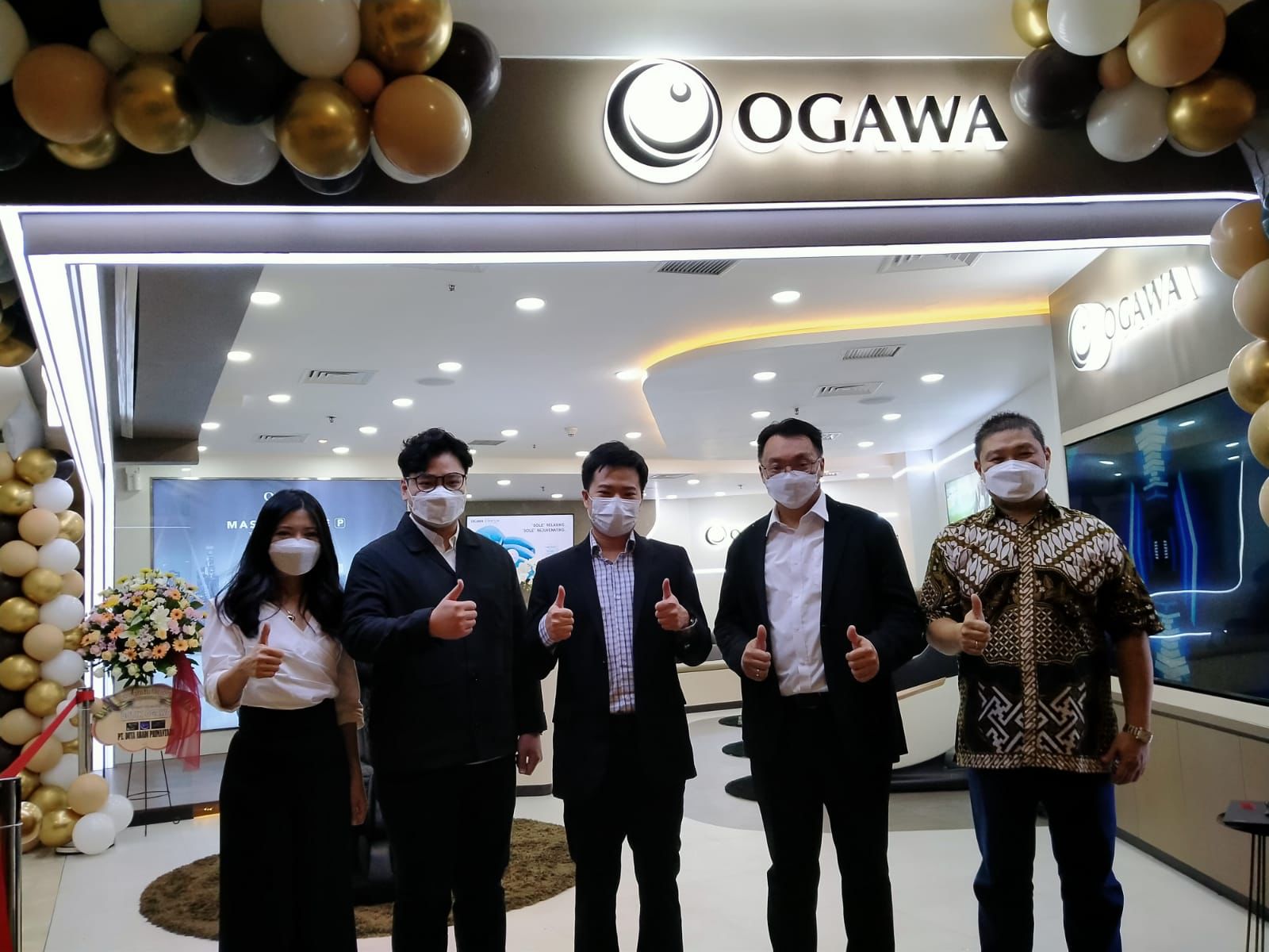 Produsen Kursi Pijat Terbesar Dunia Hadirkan Ogawa Experience Center di Tunjungan Plaza