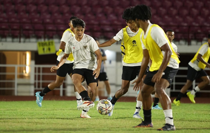 Persiapan Piala AFC U-20, Shin Tae Yong Kebut Latihan Timnas Indonesia di Lapangan Thor