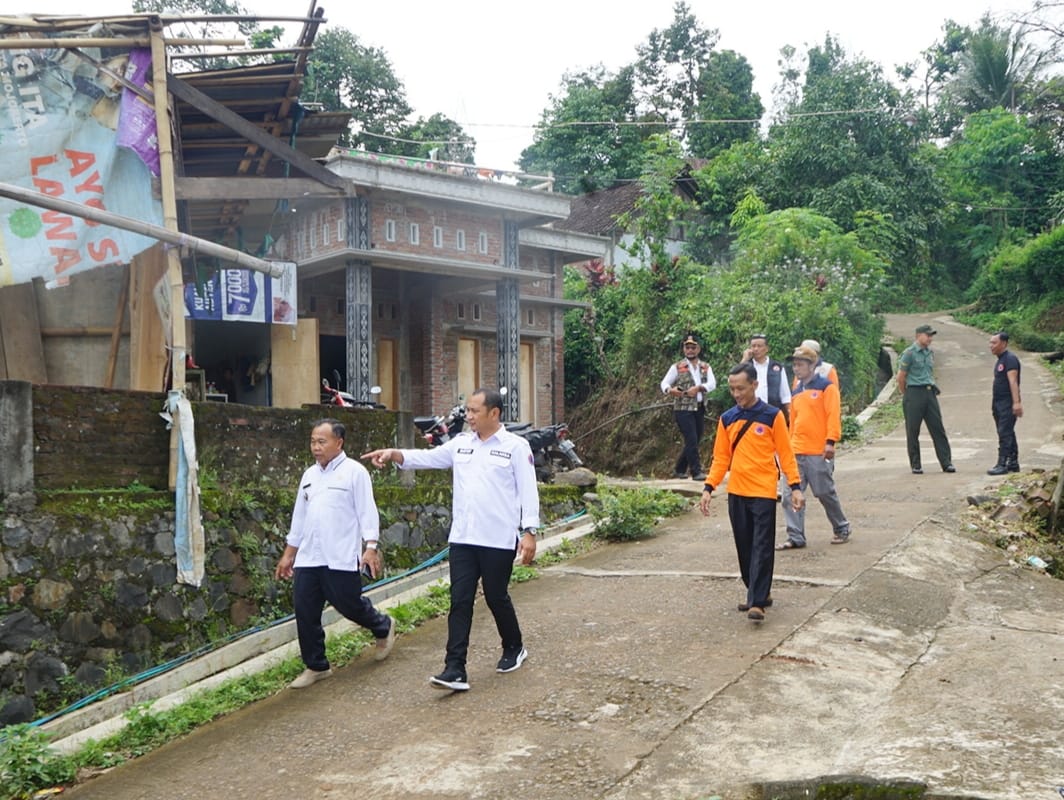 BPBD Jatim Respon Cepat Potensi Gerakan Tanah di Wonosalam Jombang