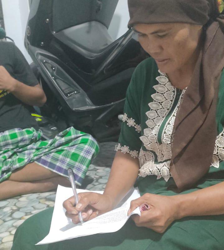 Mencari Keadilan Seorang Istri di Lumajang Kirimkan Surat Terbuka ke Presiden
