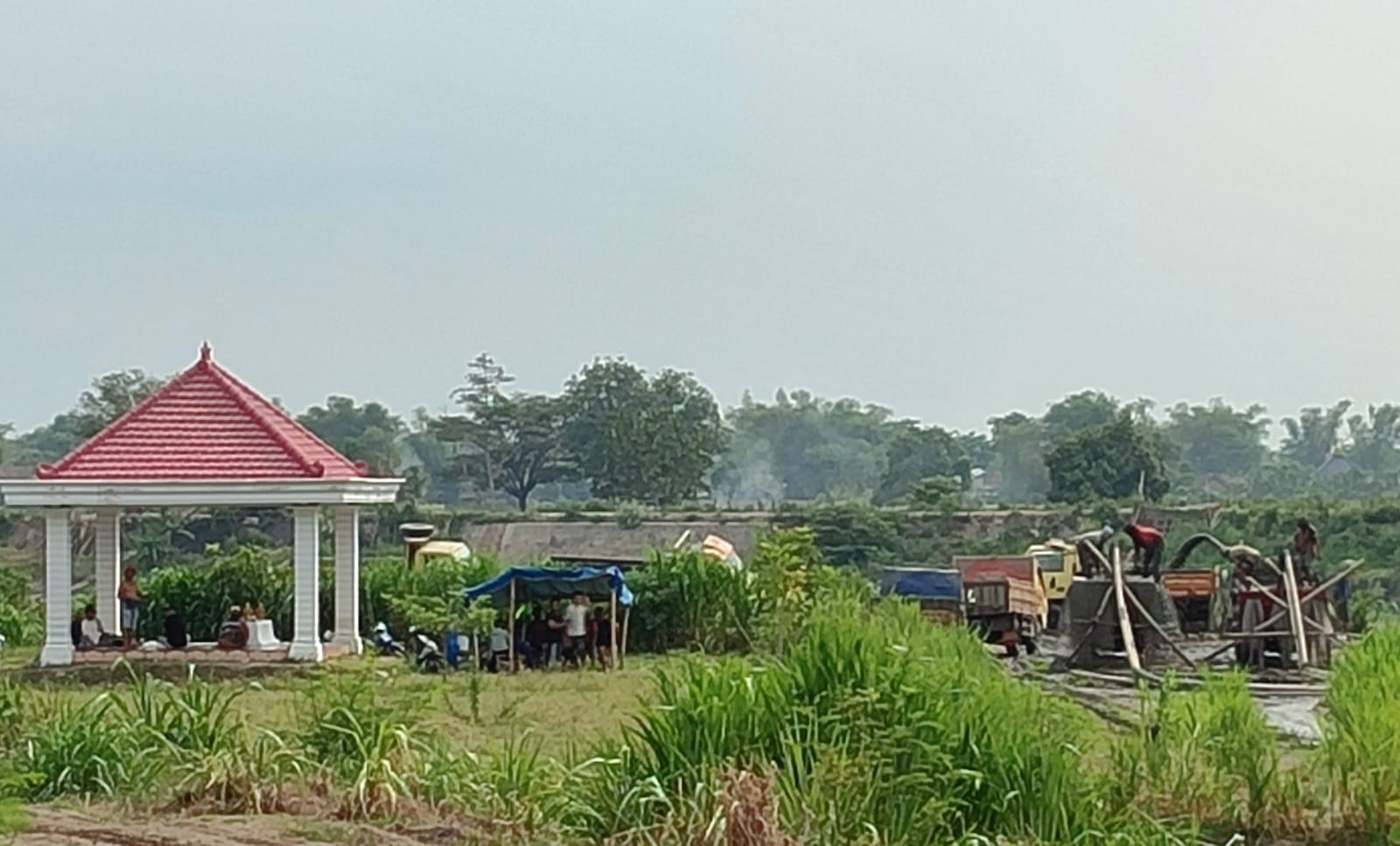 Tambang Pasir Ilegal di Gudo Jombang Diduga Milik Oknum Perangkat Desa