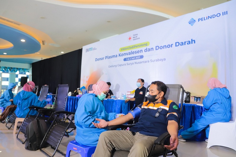 144 Penyintas Covid-19, Lakukan Donor Plasma Konvalesen di Tanjung Perak