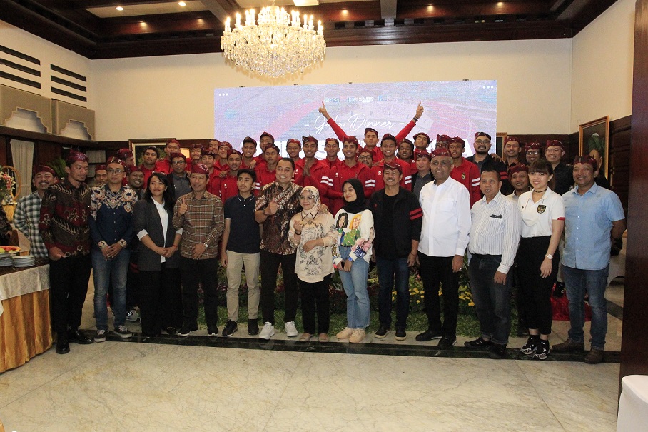 Lolos Babak Utama AFC U-20 2023 Uzbekistan, Wali Kota Surabaya Jamu Makan Malam Timnas Indonesia
