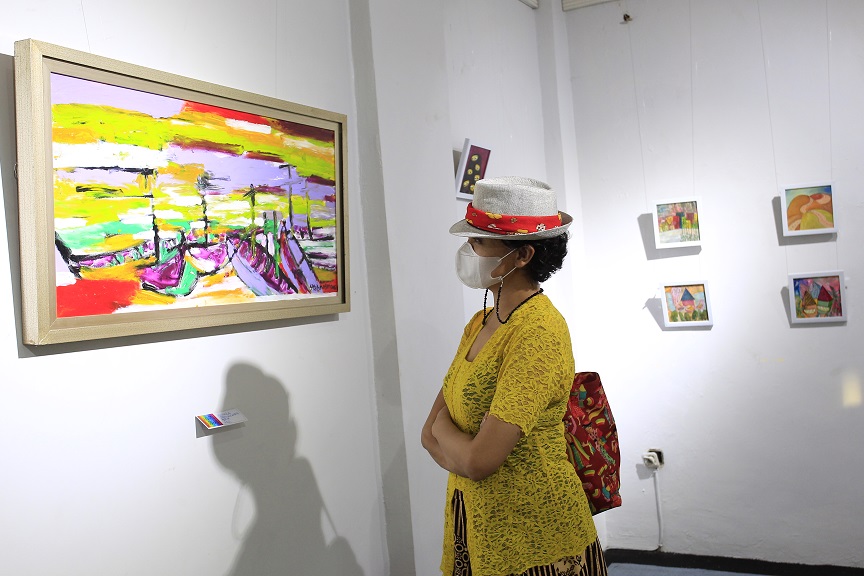 Pameran "Jakarta Surabaya" di Taman Budaya Surabaya Tampilkan Beragam Koleksi Lukisan