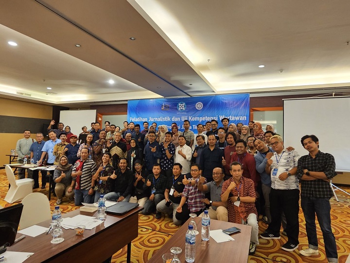 54 Wartawan Jalani UKW di Kediri, Ini Pesan Ketua Dewan Pers