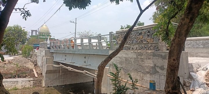Pengerjaan Dikebut, Proyek Jembatan Mlaten I - Mlaten Rampung Sebelum Waktunya