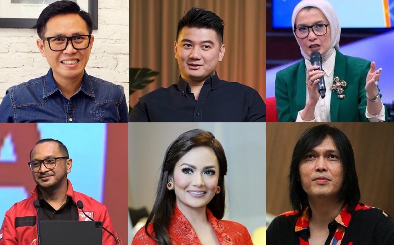 PAN dan PDIP, Bersaing Dorong Artis ke Senayan