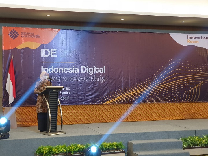 Kemnaker Gelar Indo Digital Entrepreneurship Summit di Mojokerto