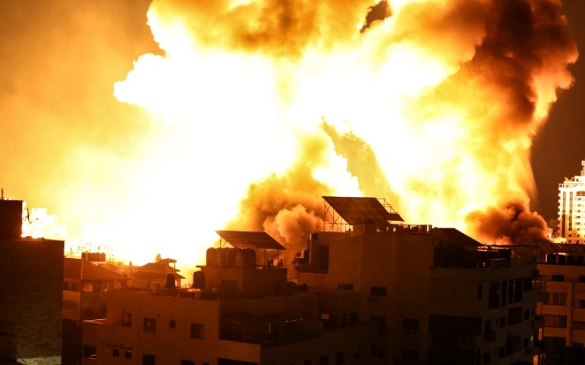 Pesawat Tempur Israel Hantam 12 Bangunan di Jalur Gaza