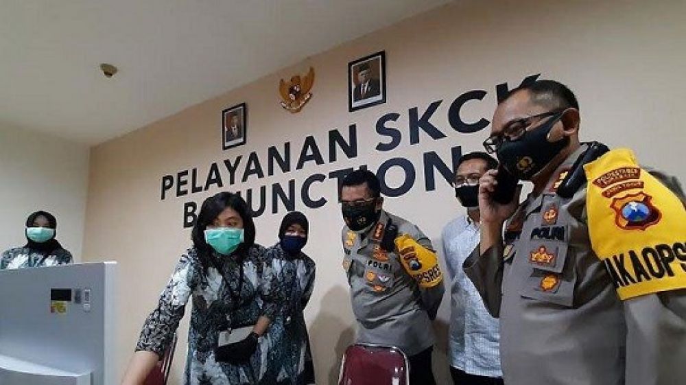 Polrestabes Surabaya Resmikan Kantor Pelayanan SKCK Baru di Mall