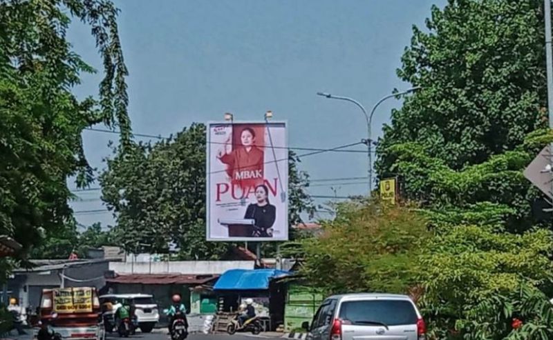 PDIP Jatim Ngaku Tak Pasang Baliho 'Mbak Puan'. Lalu Siapa ?