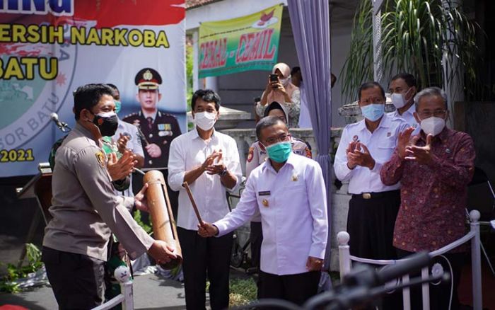 Berantas Narkoba, Desa Pendem Ditetapkan Jadi Kampung Tangguh Bersinar