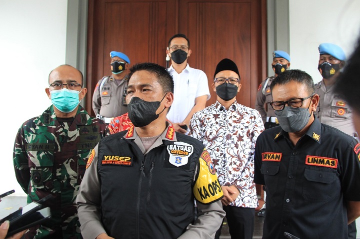 Polrestabes Surabaya Siap Menjaga Keamanan Jelang Hari Natal 2021 dan Tahun Baru 2022