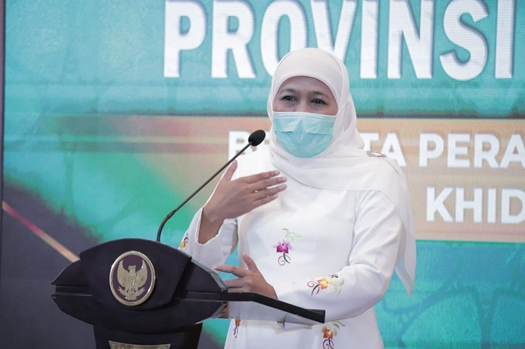 Khofifah Harap MUI Jatim Jadi Frontliner Industri Halal Food Indonesia