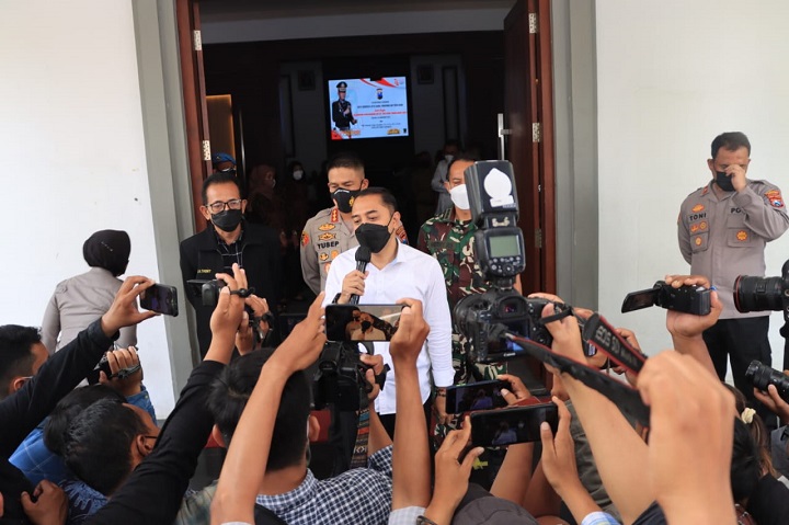 Polrestabes Surabaya Bersama Forkopimda Gandeng Elemen Masyarakat untuk Ciptakan Surabaya Aman pada Perayaan Nataru