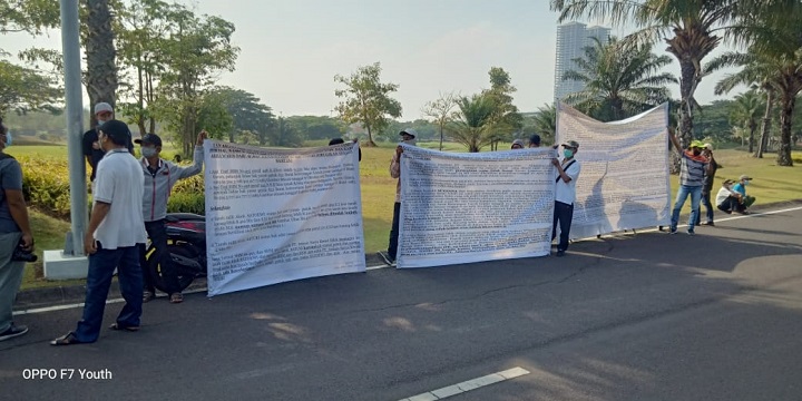 Demo Lapangan Golf Pakuwon, Ahli Waris Dinilai Salah Alamat