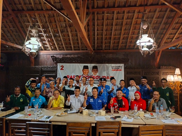 TKD Prabowo-Gibran Lamongan Optimis Penuhi Target 55 Persen Suara