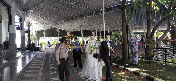 Hajatan Pernikahan Dibubarkan Polisi