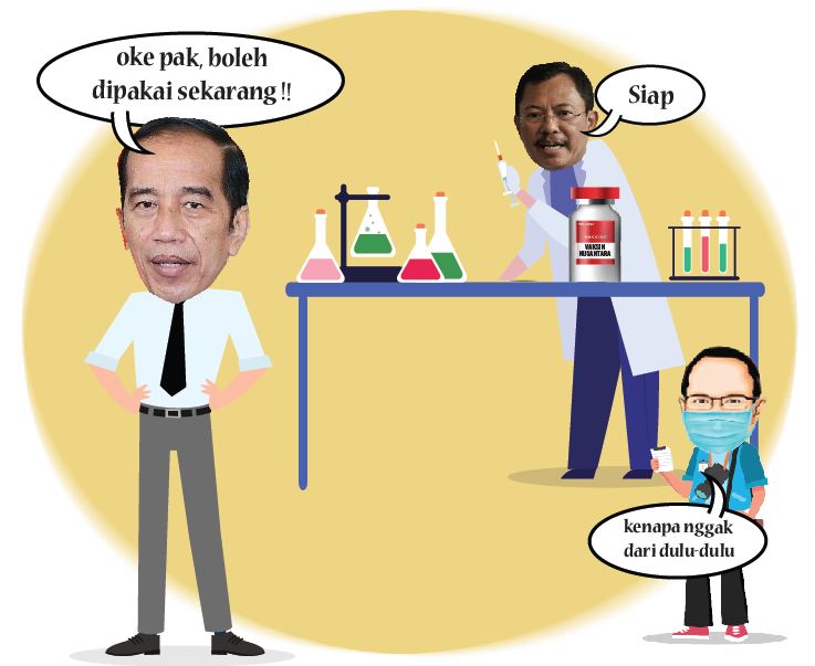 Presiden Jokowi Setuju Vaksin Nusantara Jadi Booster, Dosis Ketiga