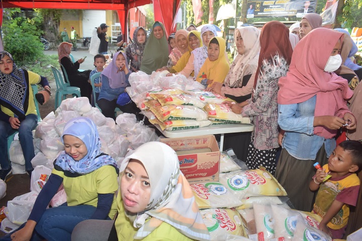 Pasar Murah Safari Ramadhan Lamongan Diserbu Pembeli